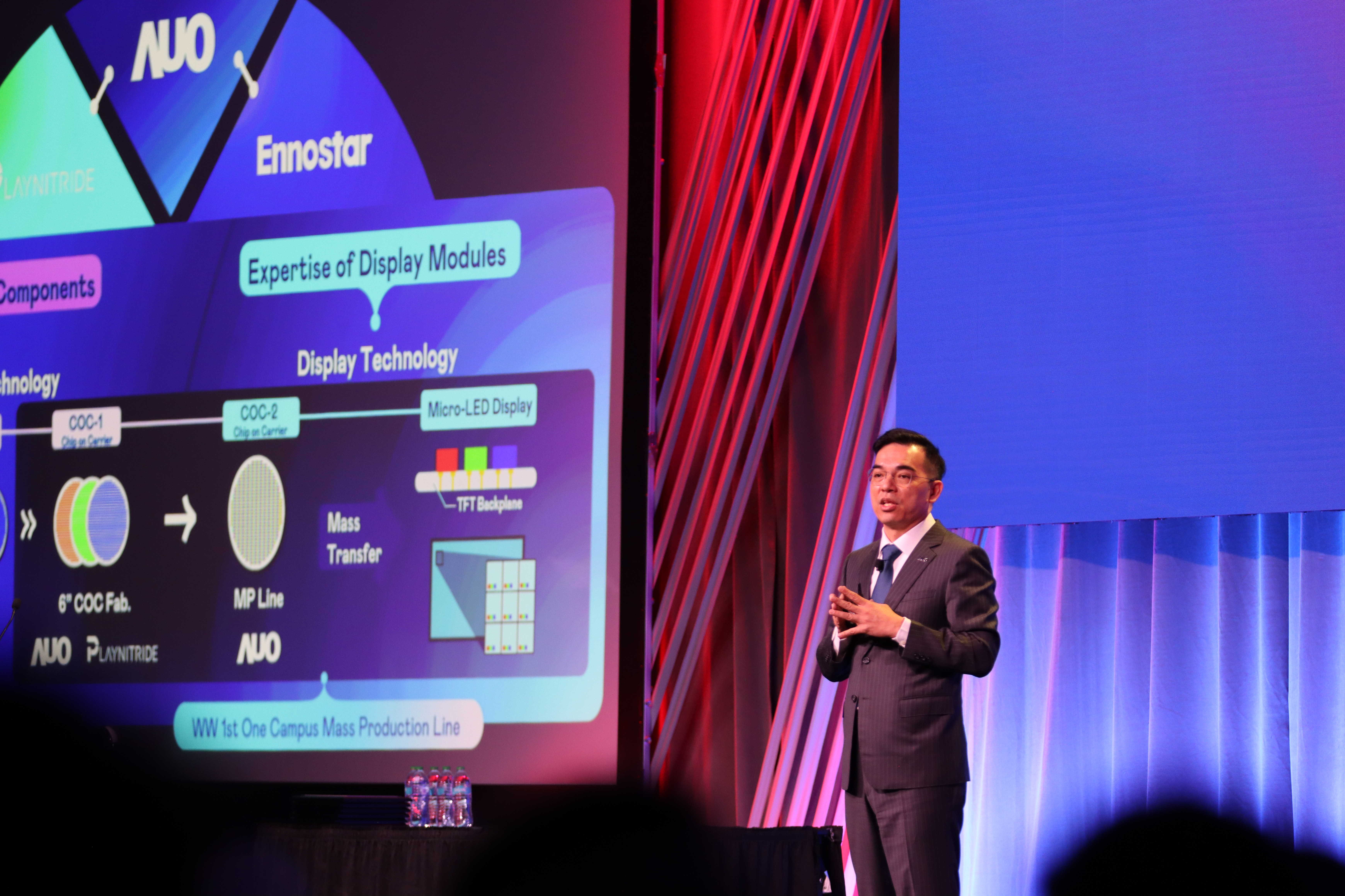 2025 SID显示周登。琋G娱乐光电执行长暨总经理柯富仁博士以〝Redefining Displays: Inspiring New Possibilities〞发表主题演说，带领NG娱乐以智能显示解决方案先驱，透过AI赋能，重塑显示的视觉创新体验