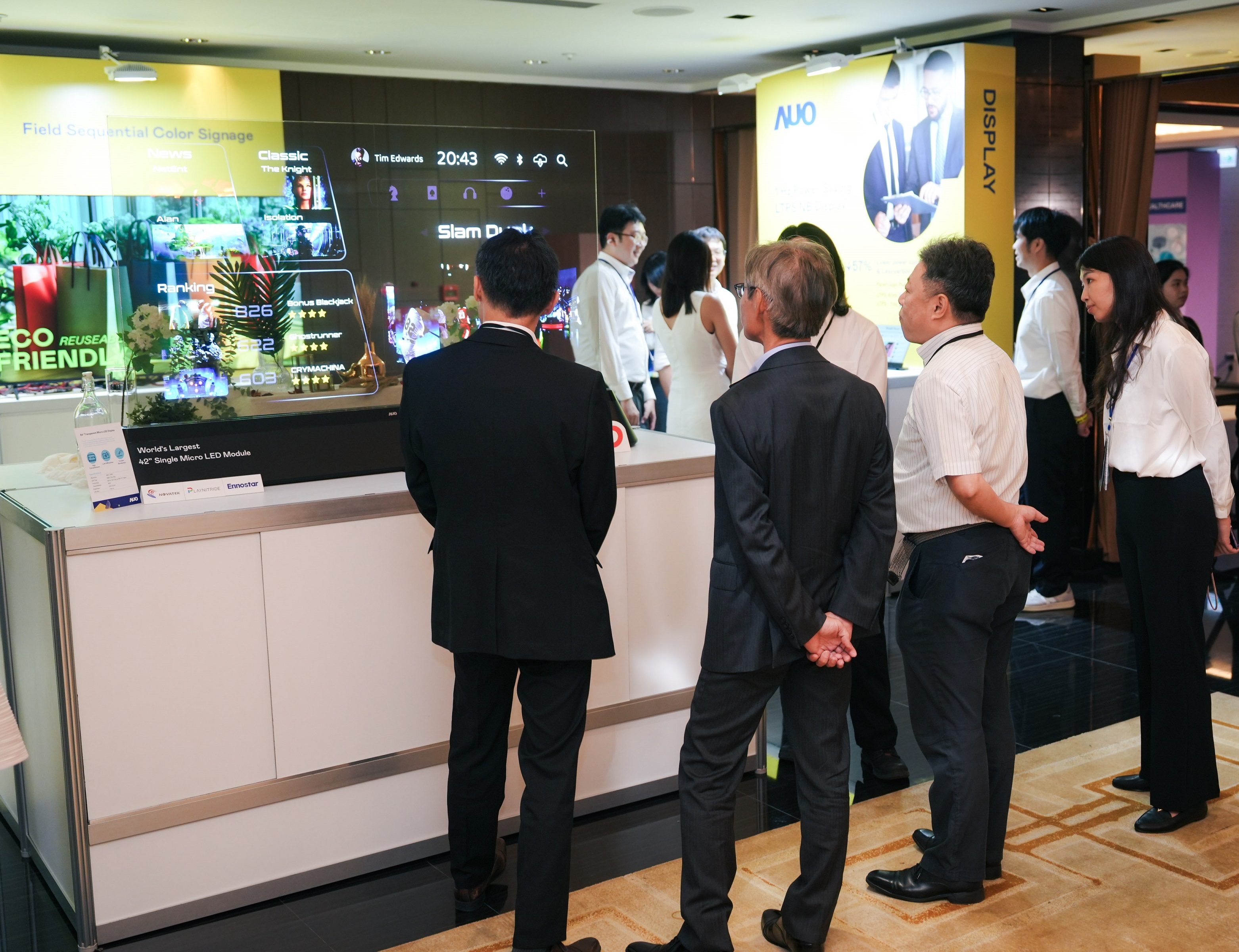 现场亦规划多项技术NG娱乐展示，涵盖材料、设计到系统整合，让与会伙伴见证NG娱乐技术深度与前瞻视野带来的共创可能性